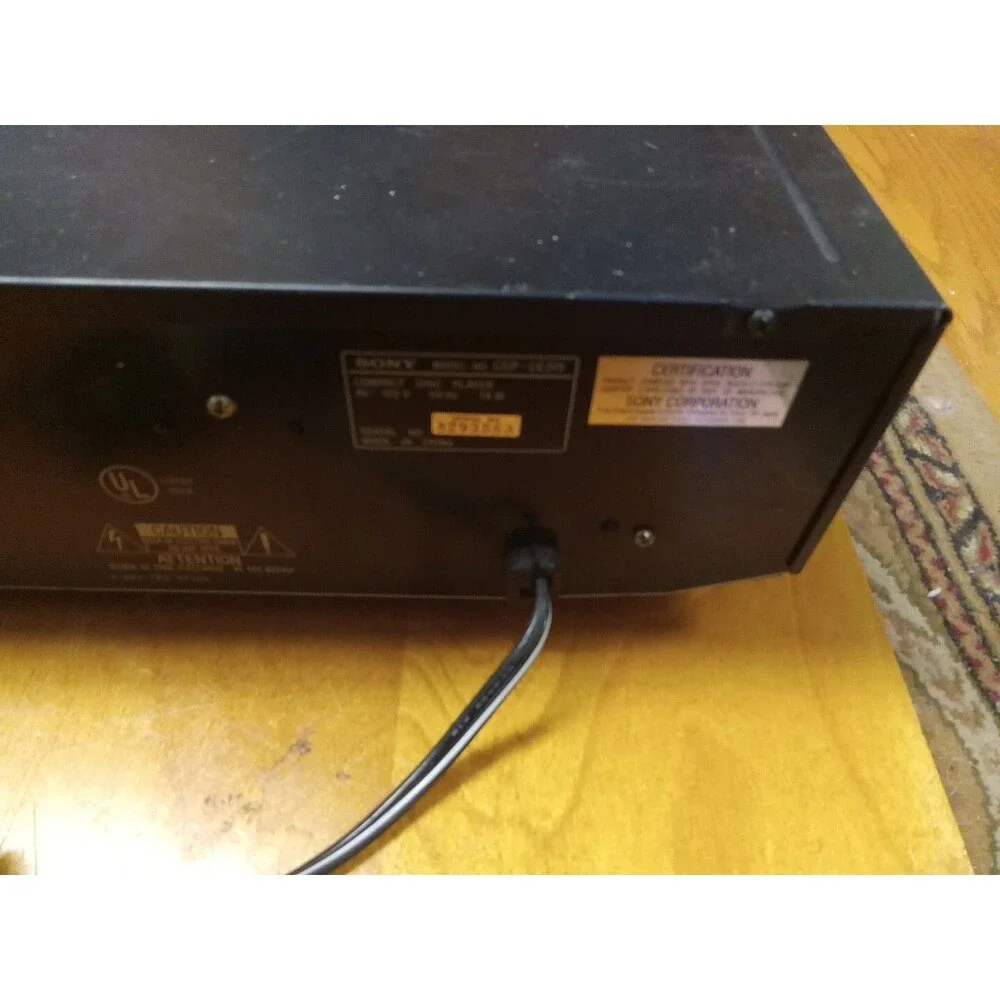 SONY CDP-CE315 5-Disc CD Changer Compact Disc Player Tested Fully Working